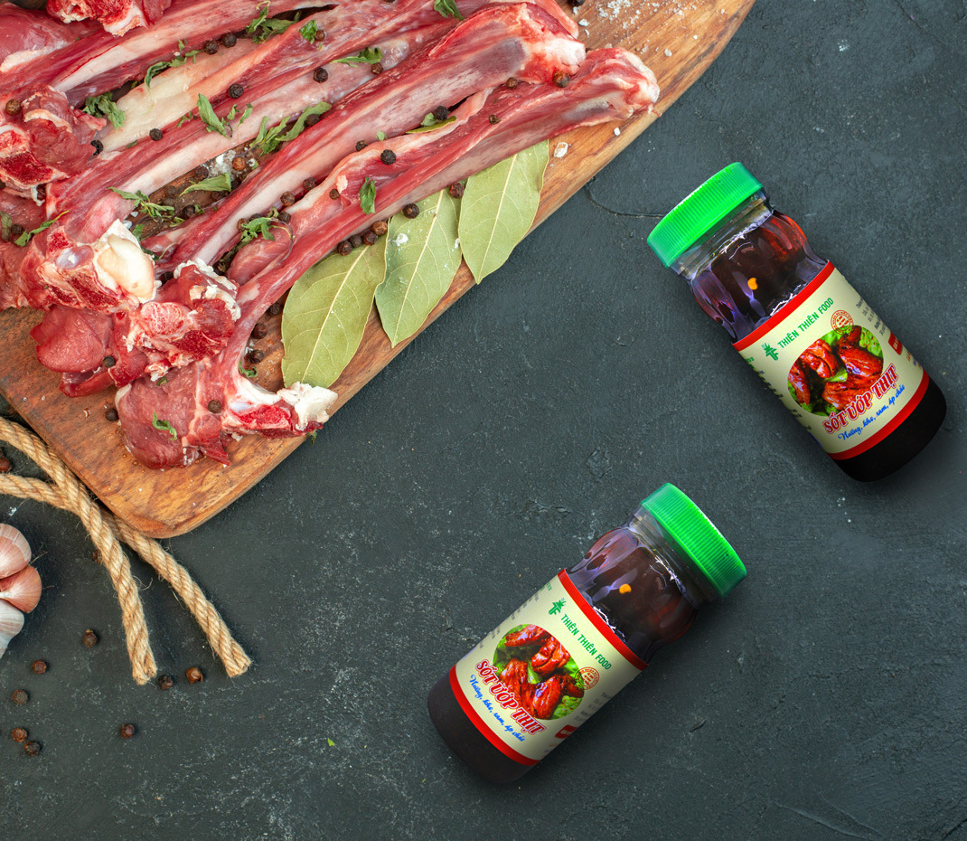 Sốt ướp thịt Thiên Thiên Food Sốt ướp thịt Thiên Thiên Food dùng để ướp các món ăn